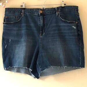 Universal Thread Jean Shorts Boyfriend Vintage Stretch Size 24 W